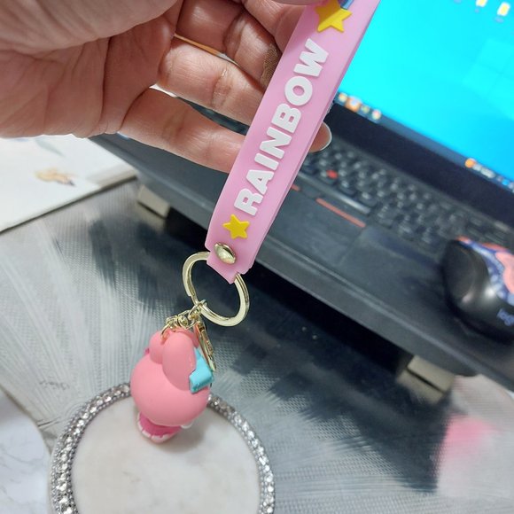 Adorable Pretty My Melody Keychain Keyring Handbag Charm Accessory - Picture 4 of 5